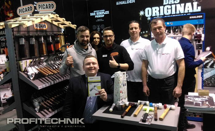 Stoisko Picard wraz z obsługą i zwycięzcą konkursu Turbo Dekarz